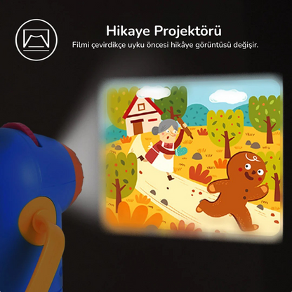 Ödüllü Masal Projektörü 4'ü 1 Arada