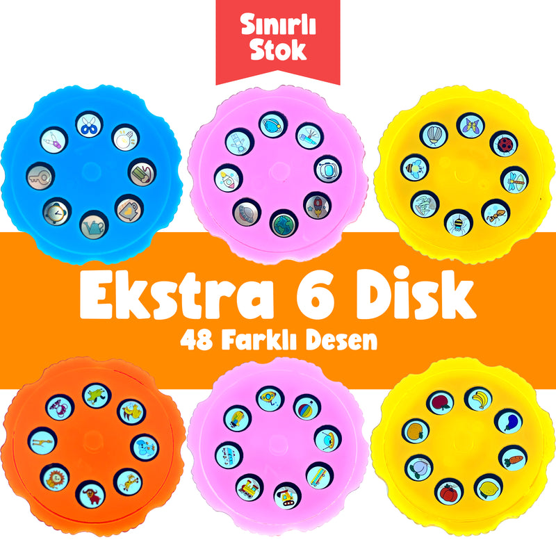 6'lı Projeksiyon Disk Seti
