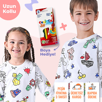 Pofica Boyanabilir Pijama Takımı