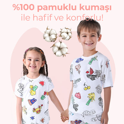 Pofica Boyanabilir Pijama Takımı