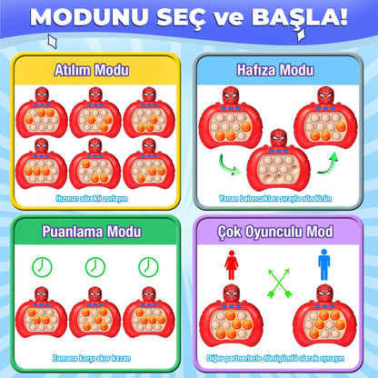 Işıklı Sesli Eğitici Pop It