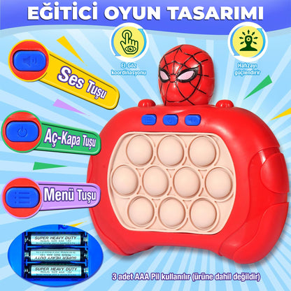 Işıklı Sesli Eğitici Pop It