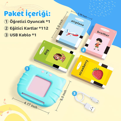 PofiLingua Türkce İngilizce 224 Kelime Eğitim Seti